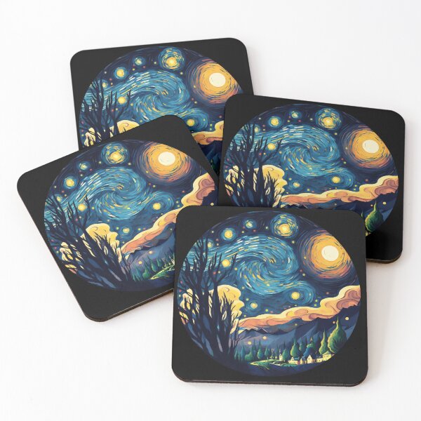 Item preview, starry night designed and sold by Tia Art.