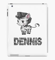 Zebra Dennis iPad Case/Skin