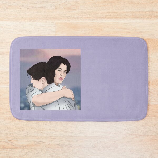 Item preview, Never Let Me Go PalmNueng rooftop scene (black line-art ver) designed and sold by MintyLix.