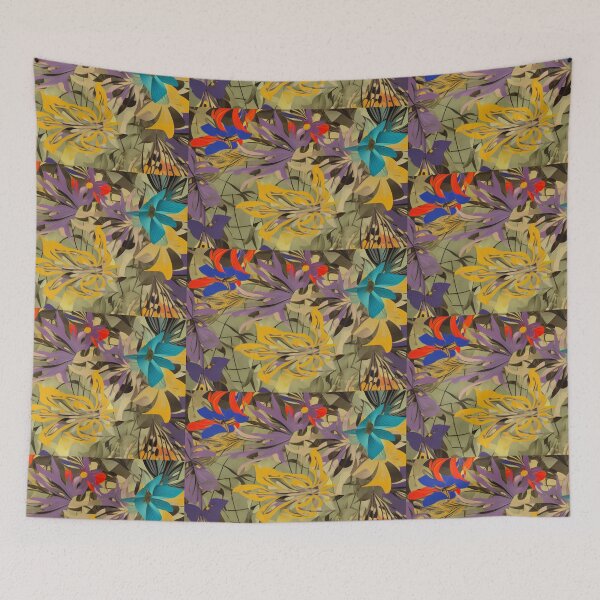 Item preview, Abstract Art at its Finest: The Famous Floral Butterfly  Illustration  [AI generated, AI art ,schoolbag aesthetic ] designed and sold by 3ac-Arts.