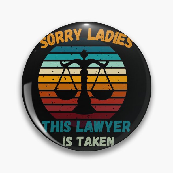 Item preview, Sorry Ladies This Lawyer is Taken, Funny Lawyer, Taken 2023, Lawyer, Lawyer Lover, Lawyer Man, I love lawyers, Retro Sunset  designed and sold by CreativeBuys.