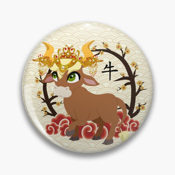 Item preview, Year of the Ox designed and sold by xbooxbooxbear.