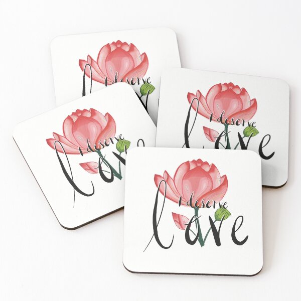 Item preview, I Deserve Love Valentines designed and sold by Kaylie Carr.
