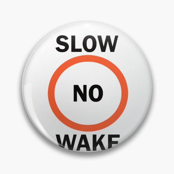 Item preview, Original SLow No Wake Recreation  designed and sold by OzarkEpoxy.