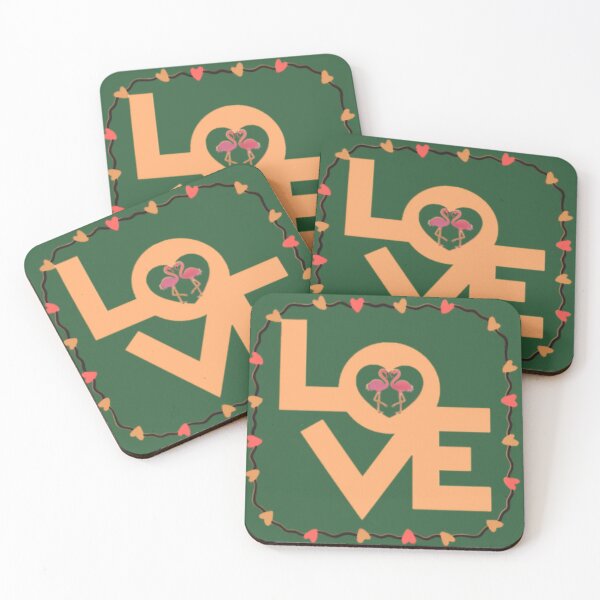 Item preview, Valentine day 2023  with flamingos designed and sold by Route51.