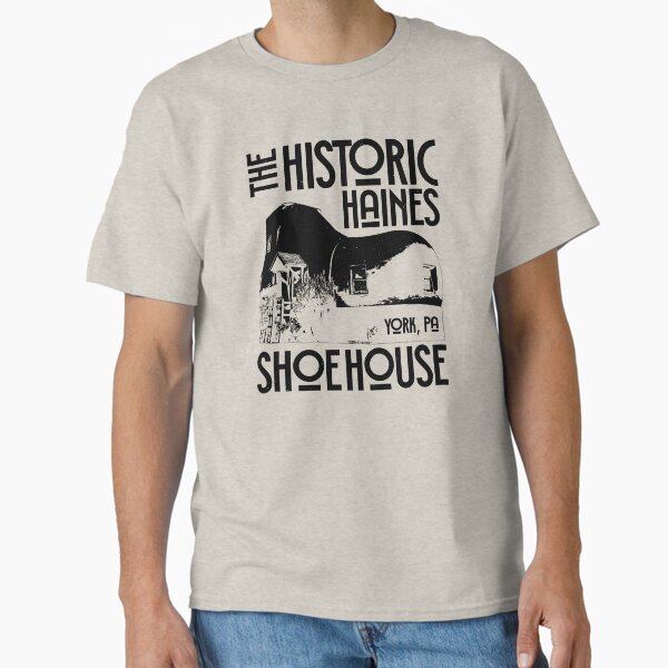 Haines Shoe House York Pennsylvania Historical Landmark Poster Art BLACK Classic T-Shirt