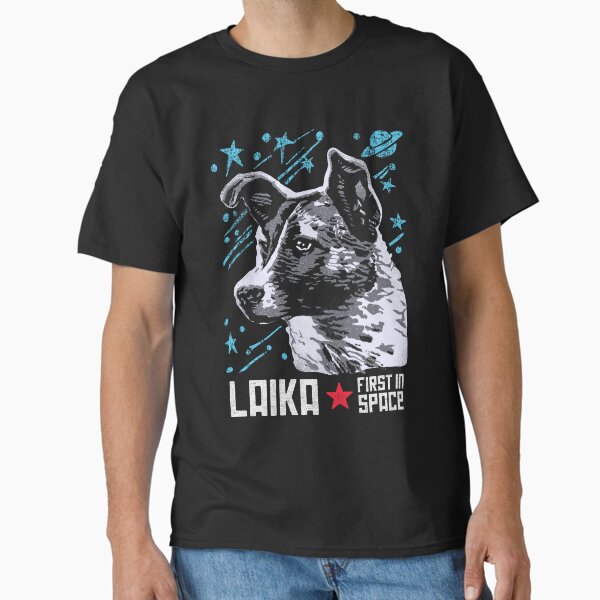 Artikel-Vorschau von Laika Soviet Union USSR Cosmonaut Dog First In Space, designt und verkauft von VintageDigital.