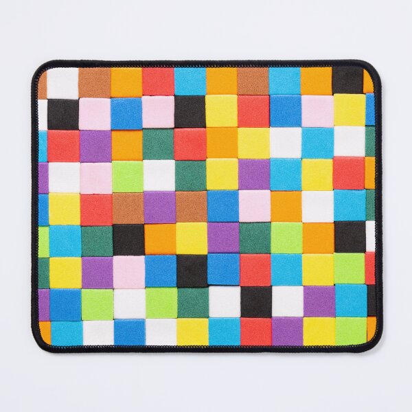 Item preview, Multicolored Cubes Background designed and sold by visfineart.
