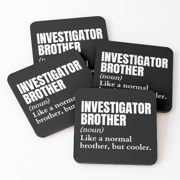 Item preview, Funny Investigator Brother Definition designed and sold by EndlessFreedom.
