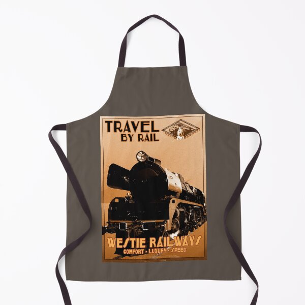 Item preview, Retro Steam Rail Travel_04 designed and sold by SEADOGPRINTS.