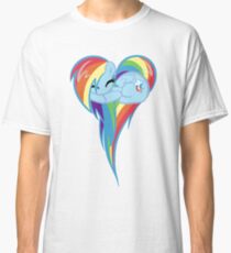Heart Of Rainbow Dash Classic T-Shirt