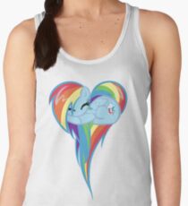 Heart Of Rainbow Dash Women's Tank Top