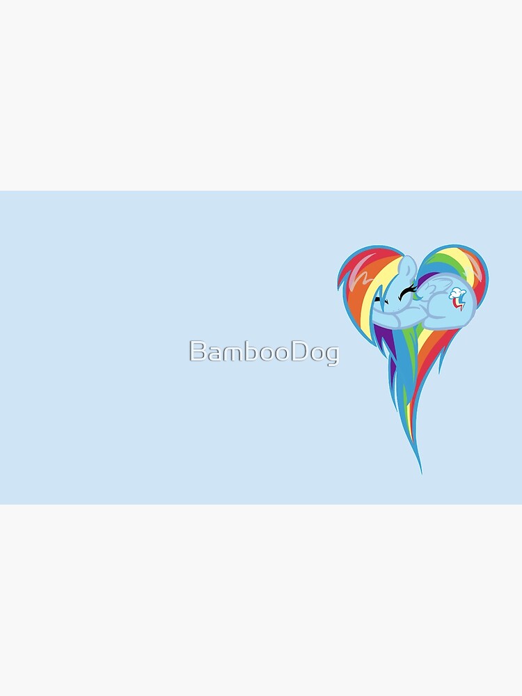 Heart Of Rainbow Dash Coffee Mug for Sale by BambooDog