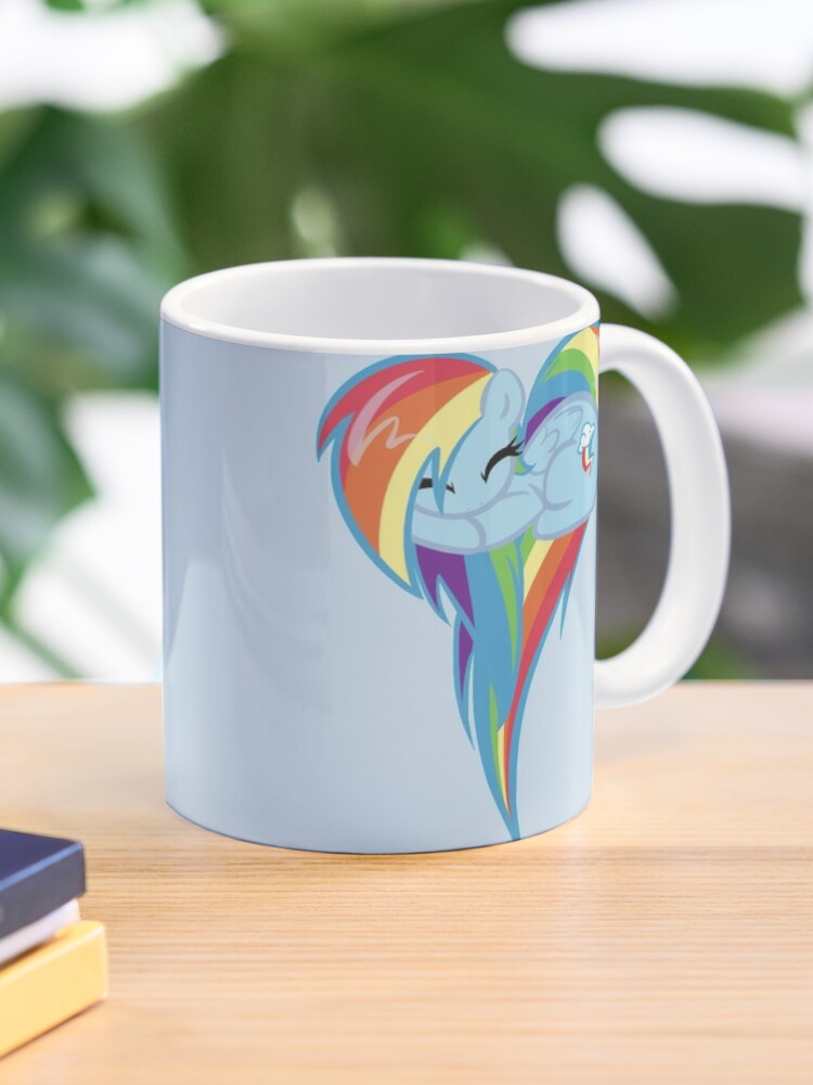 Heart Of Rainbow Dash Coffee Mug for Sale by BambooDog