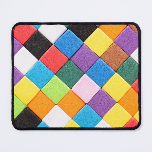 Item preview, Multicolored Cubes Background designed and sold by visfineart.