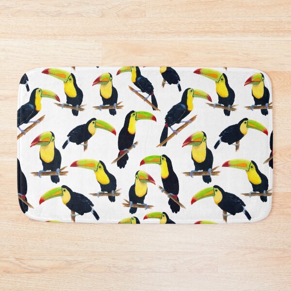 Item preview, Toucan Pattern designed and sold by WaterStrokesArt.