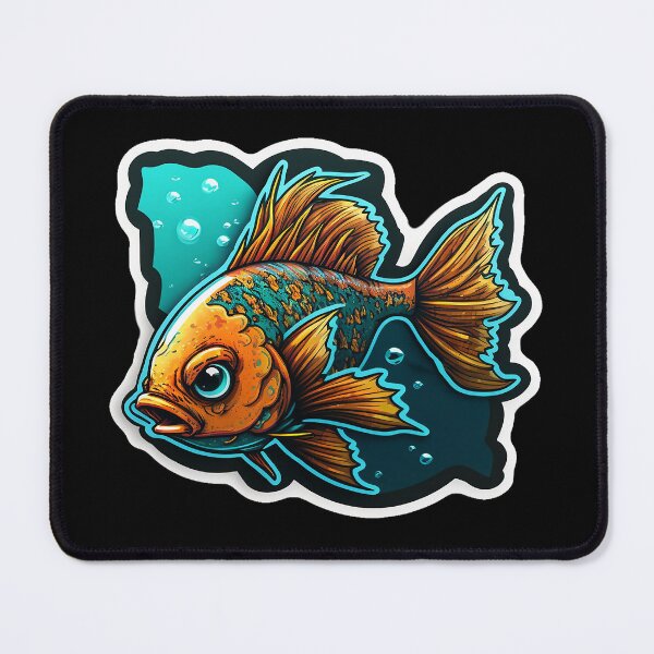 Item preview, Feisty Colorful Fish designed and sold by plernz.