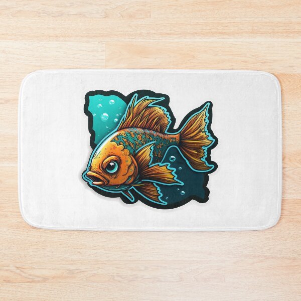 Item preview, Feisty Colorful Fish designed and sold by plernz.
