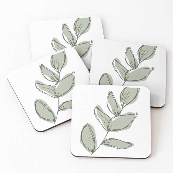 Item preview, Eucalyptus Green Branch Minimal Wall Art | Olive Leaf Line Art Digital Art | Nature Printable Poster and Cards Downloads | Pens and Pixels designed and sold by Pens and Pixels.