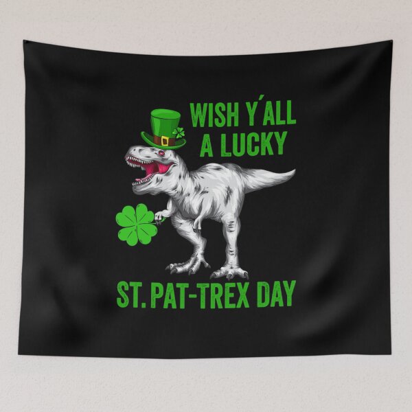 Item preview, T rex Dinosaur St Patricks Day designed and sold by ChesterGolson.