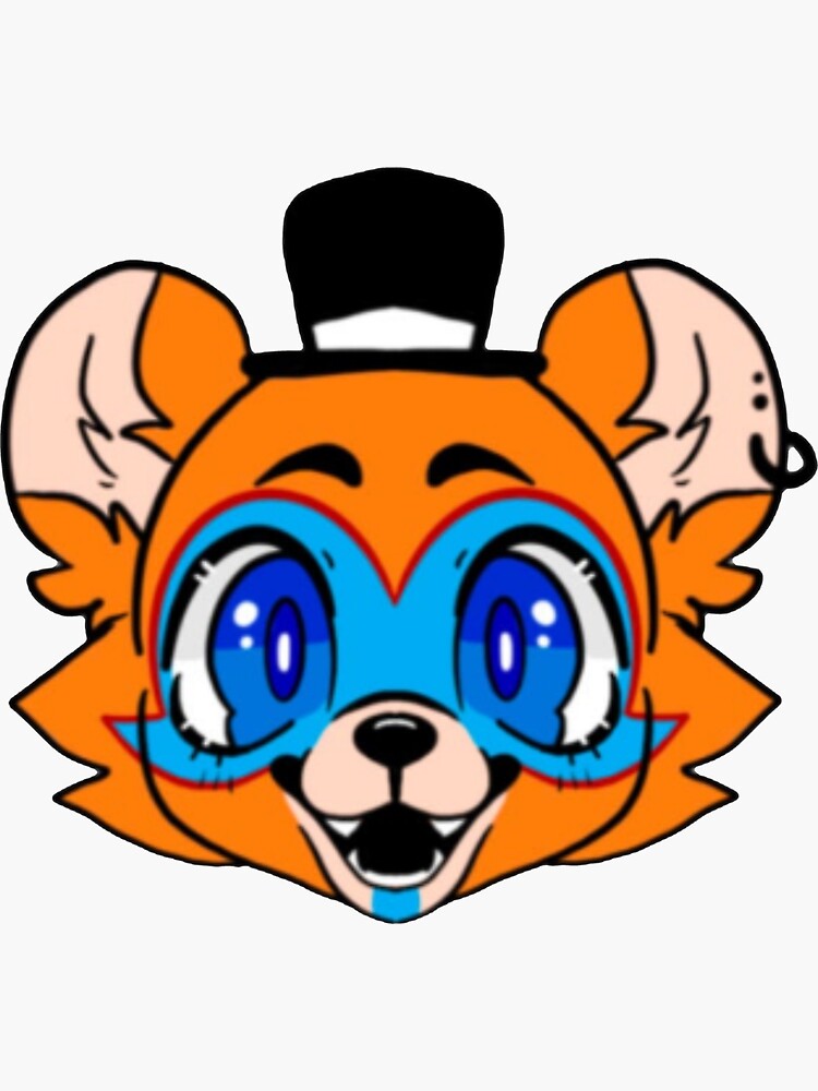 Glamrock Freddy FNAF  Sticker for Sale by LUX2Boutique