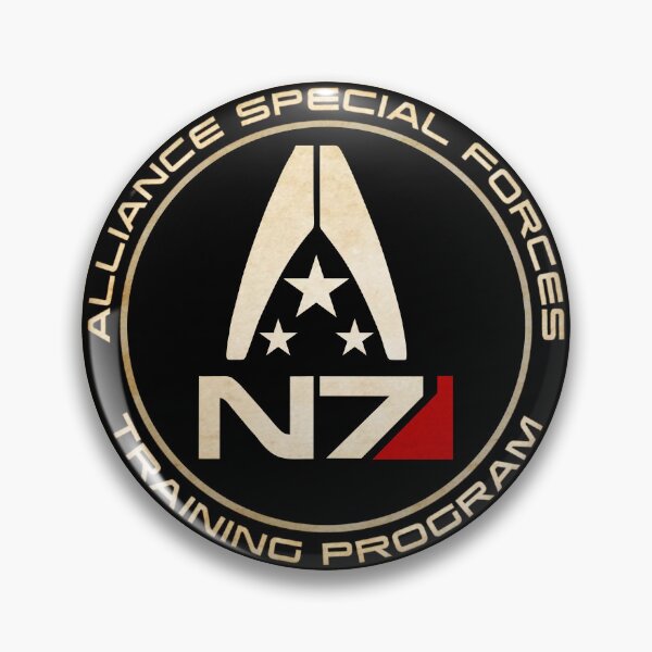 Item preview, Mass Effect N7 vintage designed and sold by hitarie.