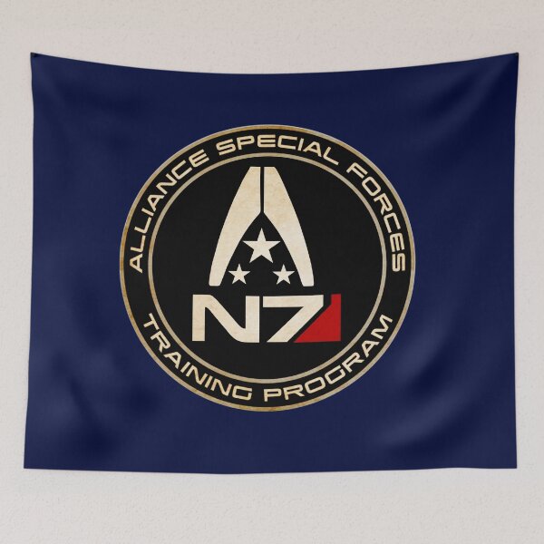 Item preview, Mass Effect N7 vintage designed and sold by hitarie.
