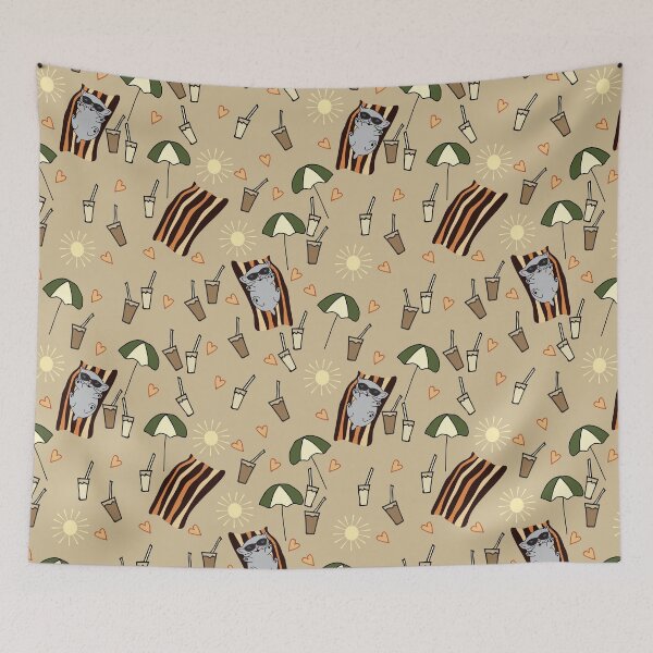 Item preview, Cat on Vacation designed and sold by ChantalDesign.