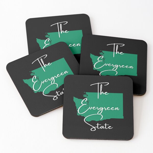 Item preview, Washington | The Evergreen State | State Nicknames Series designed and sold by SaltyLass.