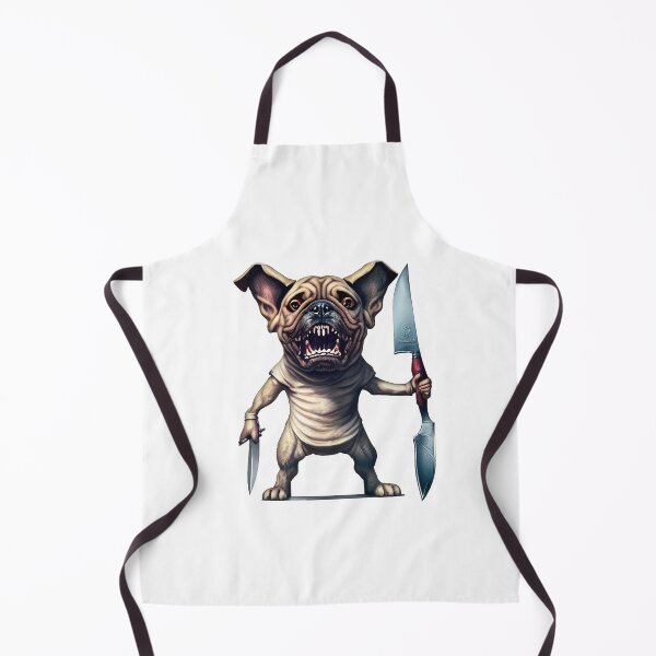 Item preview, Dog with knife designed and sold by Mebbotai.