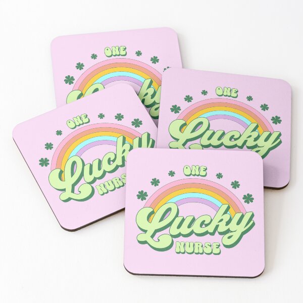 Item preview, One Lucky Nurse St Patricks Day Kawaii Rainbow designed and sold by PUFFYP.