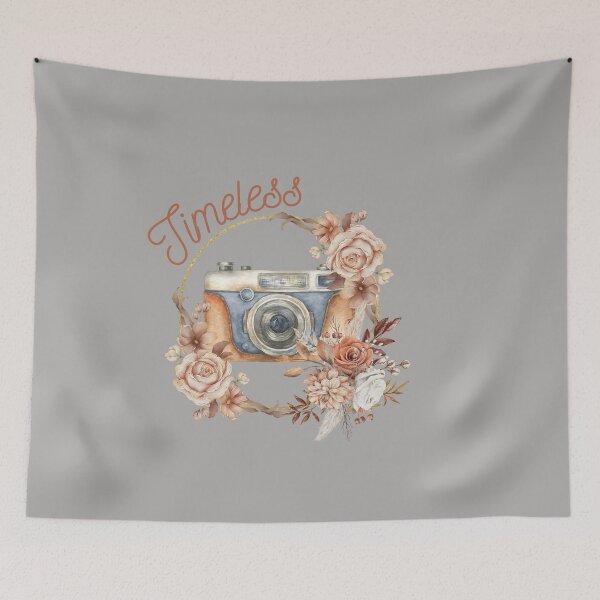 Item preview, Timeless, photography, flowers . vintage camera, vintage flowers, love photography. Gift for photography. - photographer designed and sold by K.M. Creations.