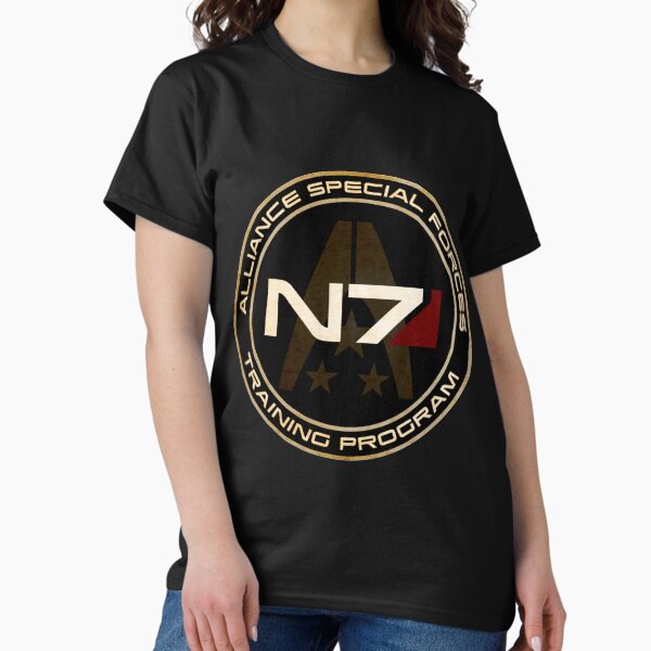 Vista previa del artículo con la obra «Mass Effect N7 - Retoque del logotipo», diseñado y vendido por hitarie.