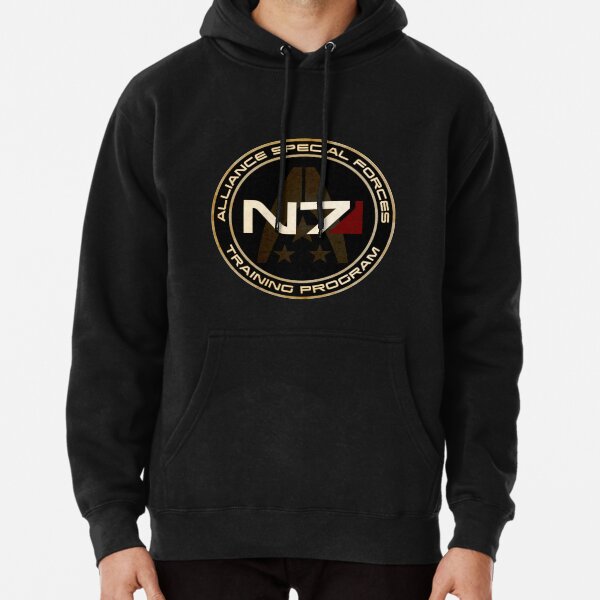 N7 Black Pullover Hoodie for Sale by TheHotdish Redbubble