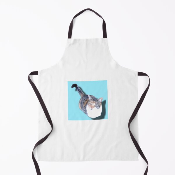 Item preview, My Cat Cali with a baby blue background designed and sold by FrogQueenKira.