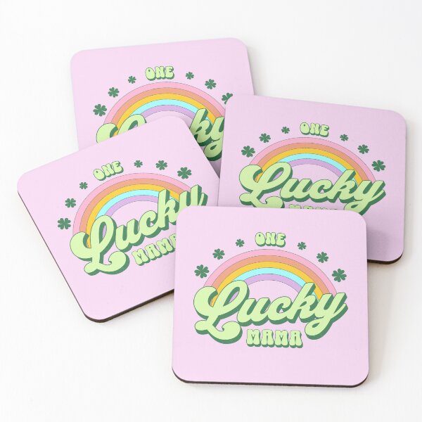 Item preview, One Lucky Mama St Patricks Day Kawaii Rainbow designed and sold by PUFFYP.