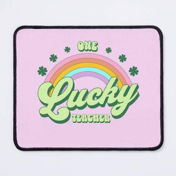 Item preview, One Lucky Teacher St Patricks Day Kawaii Rainbow designed and sold by PUFFYP.