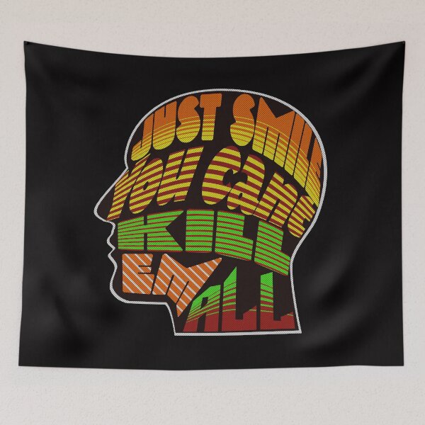 Item preview, Just Smile. You Can't Kill Them All. designed and sold by theWeppen.