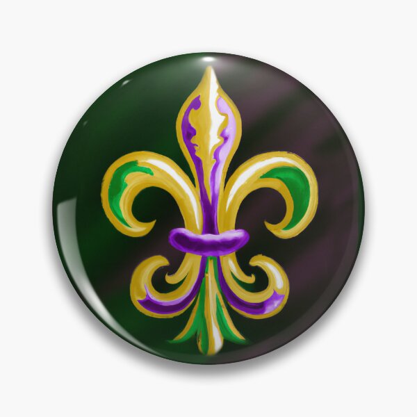 Item preview, Painted Fleur de Lis 3 designed and sold by rhodyownsthis.