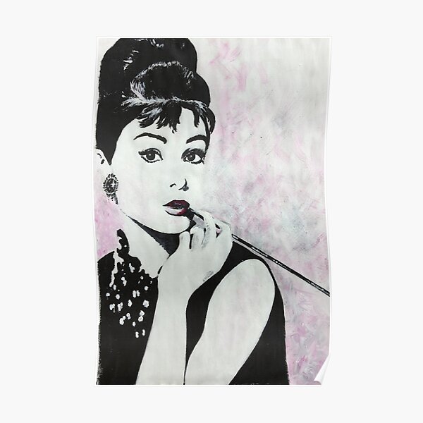 Actress with a cigar Poster