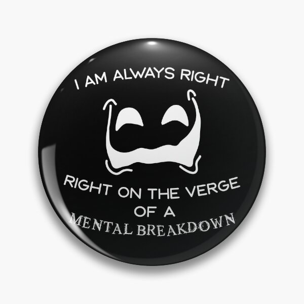Item preview, Always Right - Funny Cartoon Face designed and sold by PKHalford.