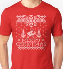Ugly Sweater - Reindeer Humping Unisex T-Shirt