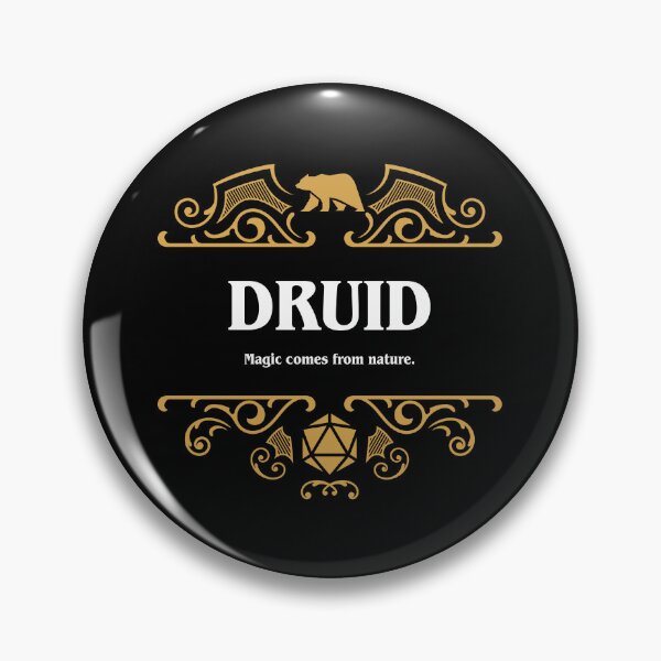 Artikelvorschau, Tabletop-RPG-Gaming der Druidenklasse entworfen und verkauft von pixeptional.