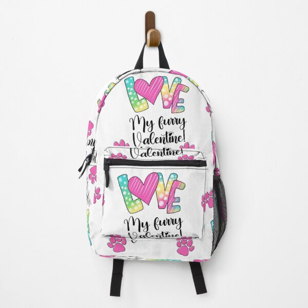 Item preview, My Furry Valentine Dog Stickers- Dog Lover T-Shirt/ Cute Dog Stickers for Kids and Teens/ Cute Dog Bandanas/ Paw Print Dog Mat and Pet Bowl designed and sold by KingdomKubs.