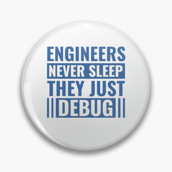 Item preview, Engineers Never Sleeps They Just Debug designed and sold by chetan786.