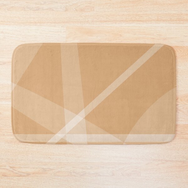 Item preview, Linen And Brown Geometric Lines And Shapes designed and sold by burbankdesigns.