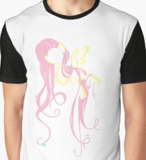 Flowery Flutter Graphic T-Shirt