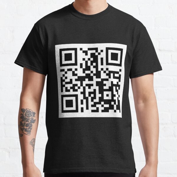 Funny QR Code linking to PornHub T-Shirt Tee shirt kawaii clothes sports  fan t-shirts oversized t shirts t shirt for men - AliExpress