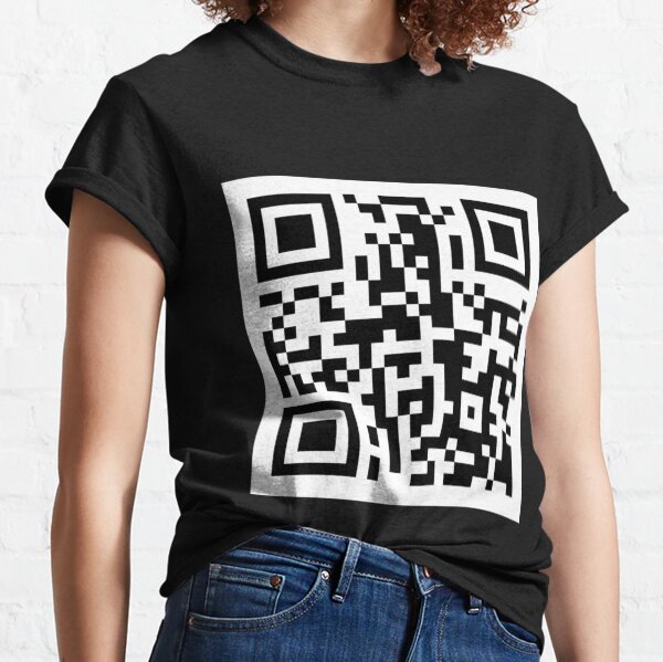 Funny QR Code linking to PornHub Classic T-Shirt