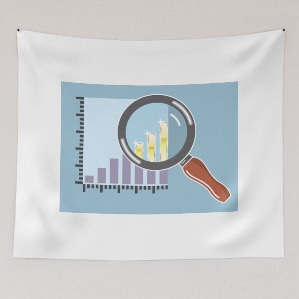 Item preview, Golden Graph Going Up  designed and sold by vectorworks51.